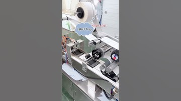 Automatic Paging Plane Labeling Machine For Cards, Bags, Cartons with High-Precision Flat Labeling