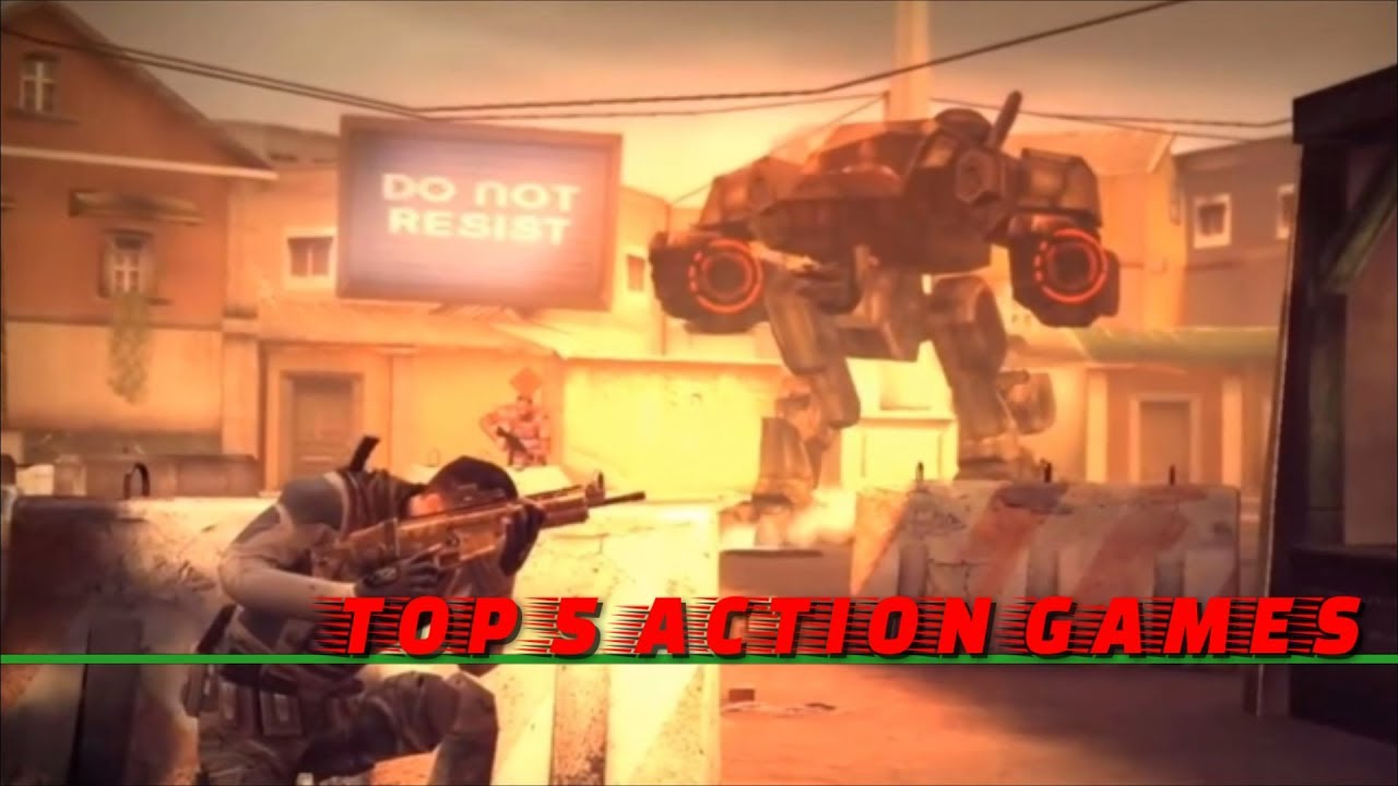 Top 5 Action Games(2017 Edition)