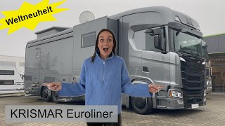 WELTNEUHEIT! KRISMAR Euroliner Scania - 8 Personen Reisemobil bei KULT Motorhomes Pirna