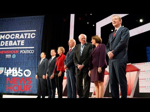 WATCH: All the key moments from the PBS NewsHour/POLITICO Democratic debate