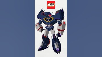 How to build a LEGO Soundwave from Transformers Robots in Disguise #transformers #lego #soundwave