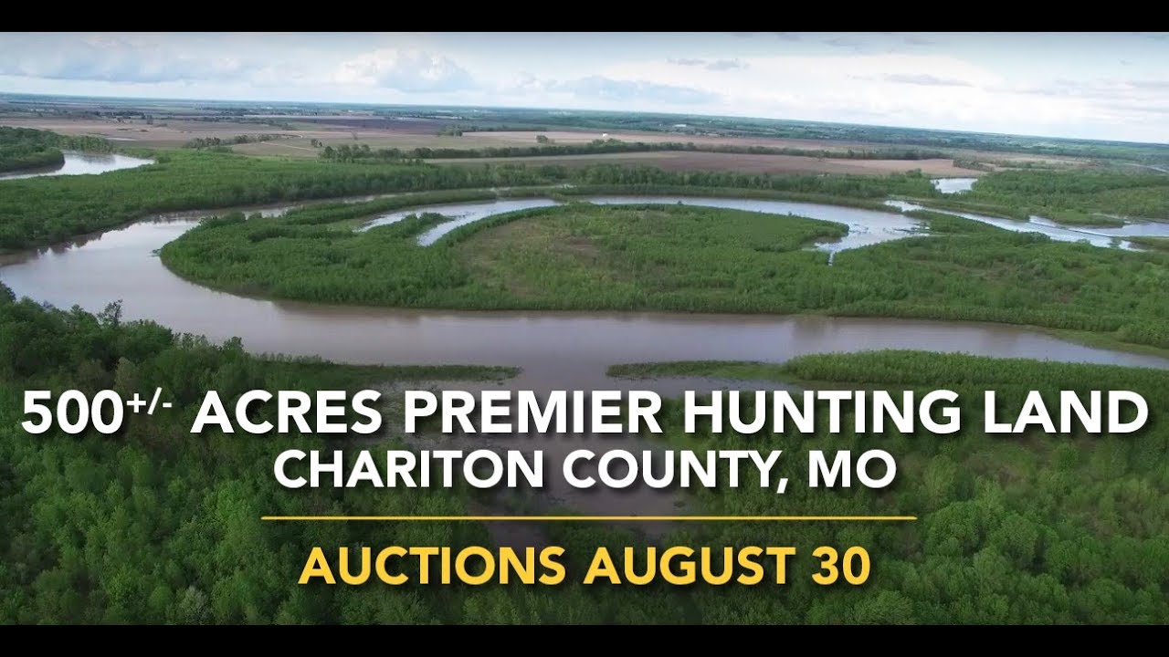500+/ Acres Premier Hunting Land in Chariton County, MO Auctions