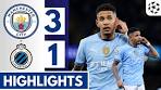 Manchester City vs Club Brugge (3-1) Extended HIGHLIGHTS ... - YouTube