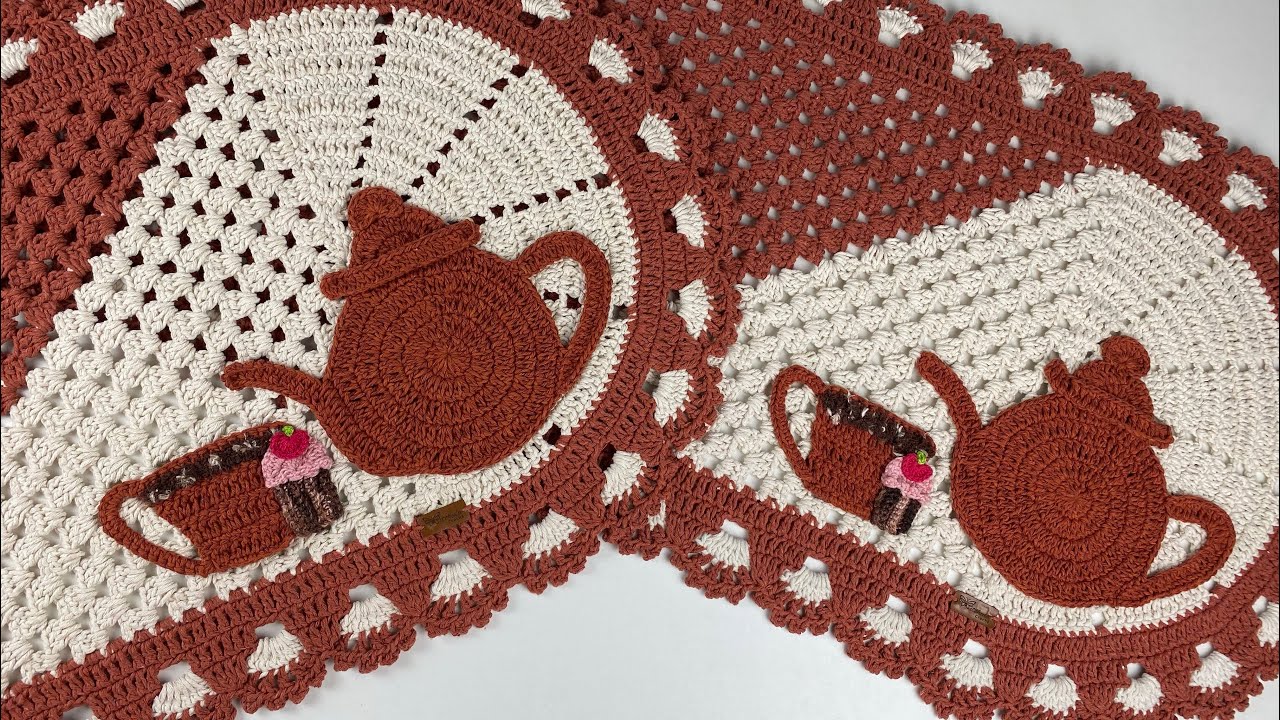 Passadeira  Suzana tapete dual color em bloquinhos, tapete duas cores simples e fácil