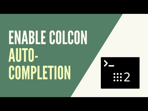ROS2 - How to Get Auto-completion For colcon