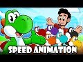 The Yoshi Herd! | Animate and After Effects Animation