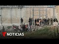 Miles de migrantes llegan a Ceuta en España desde Marruecos | Noticias Telemundo