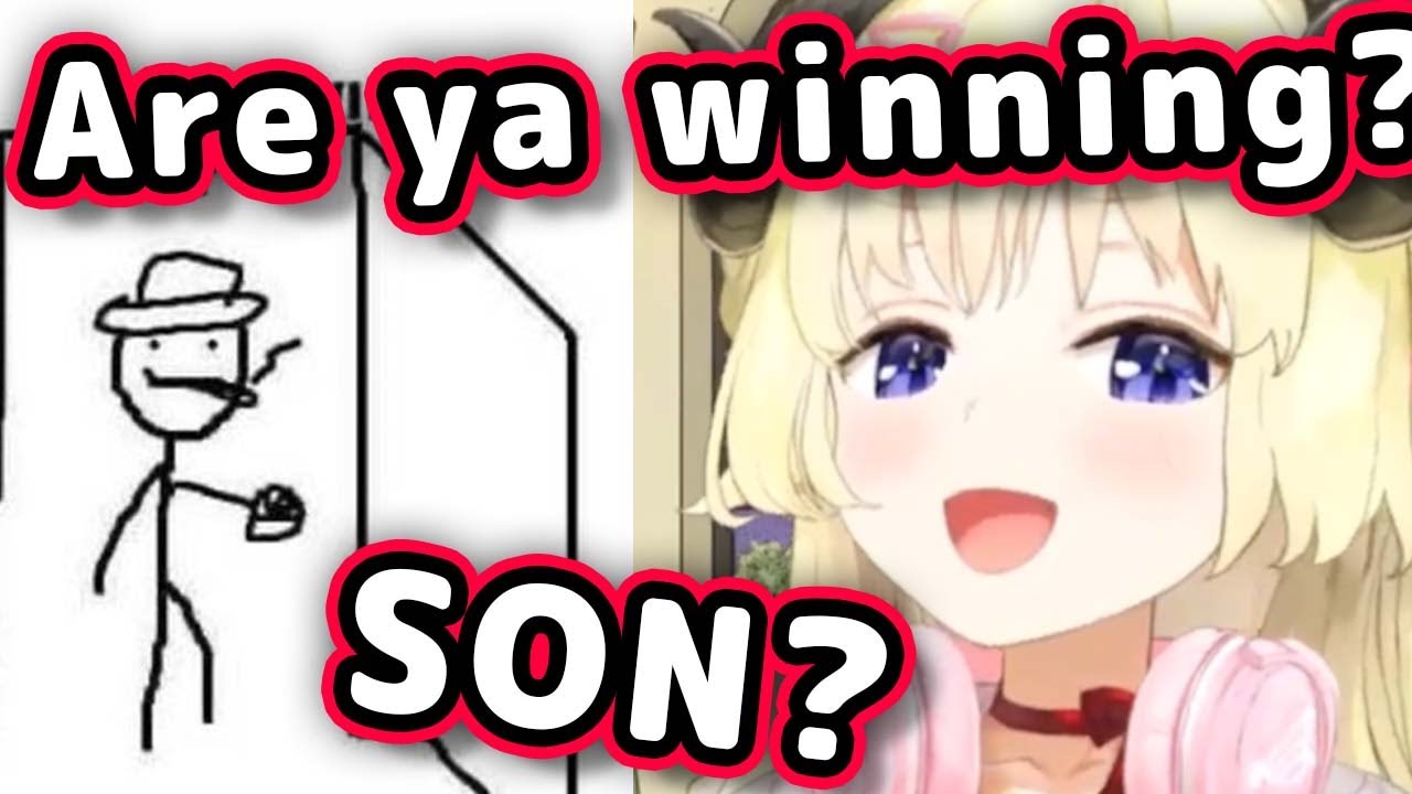 角巻わため、英語ミーム「Are Ya Winning, Son?」(〔ゲームに〕勝ってるかい？息子よ）の発音がカワイイ！！【ホロライブ】 かいにちニュース 【海外の反応】