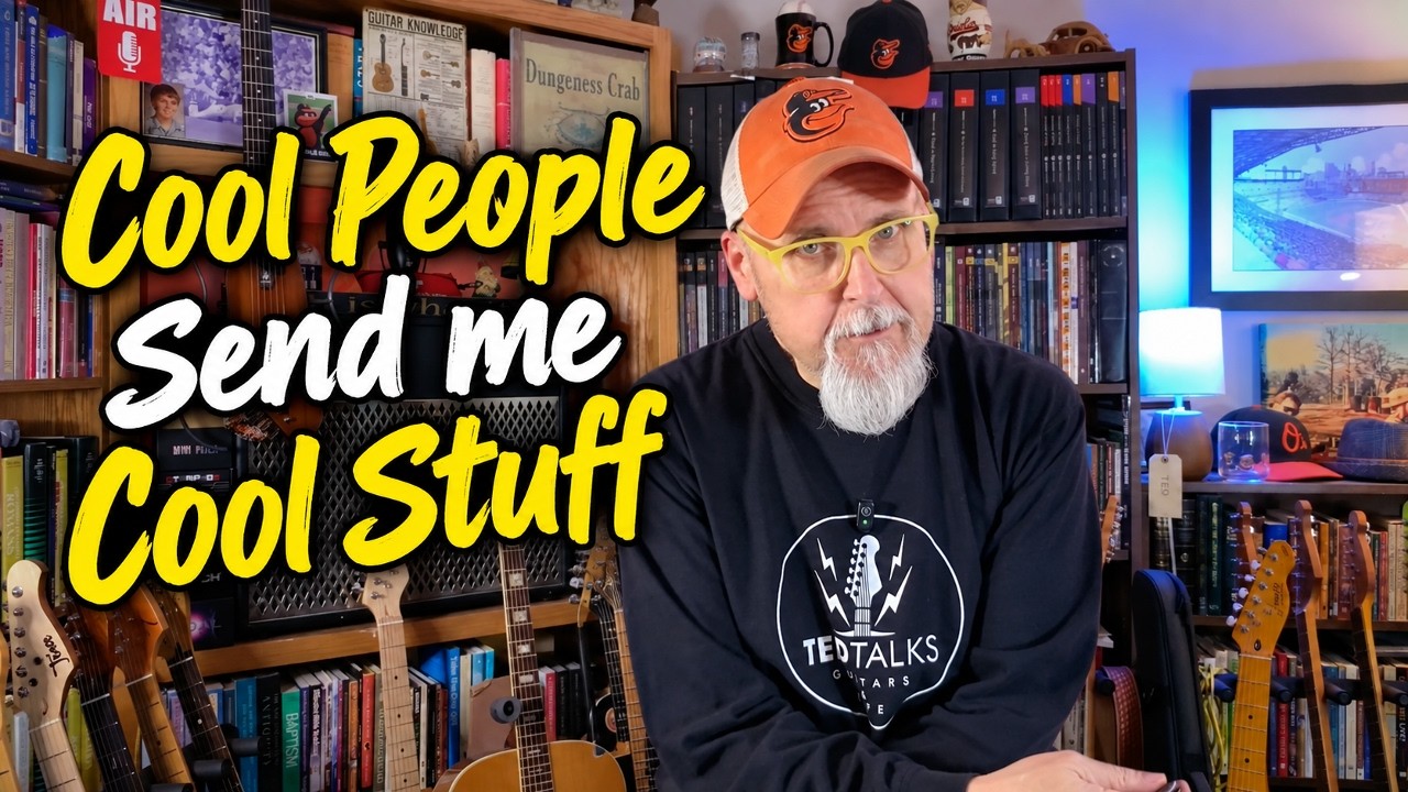 Cool People Send Me Cool Stuff - Sponsored by @miniguitarsociety