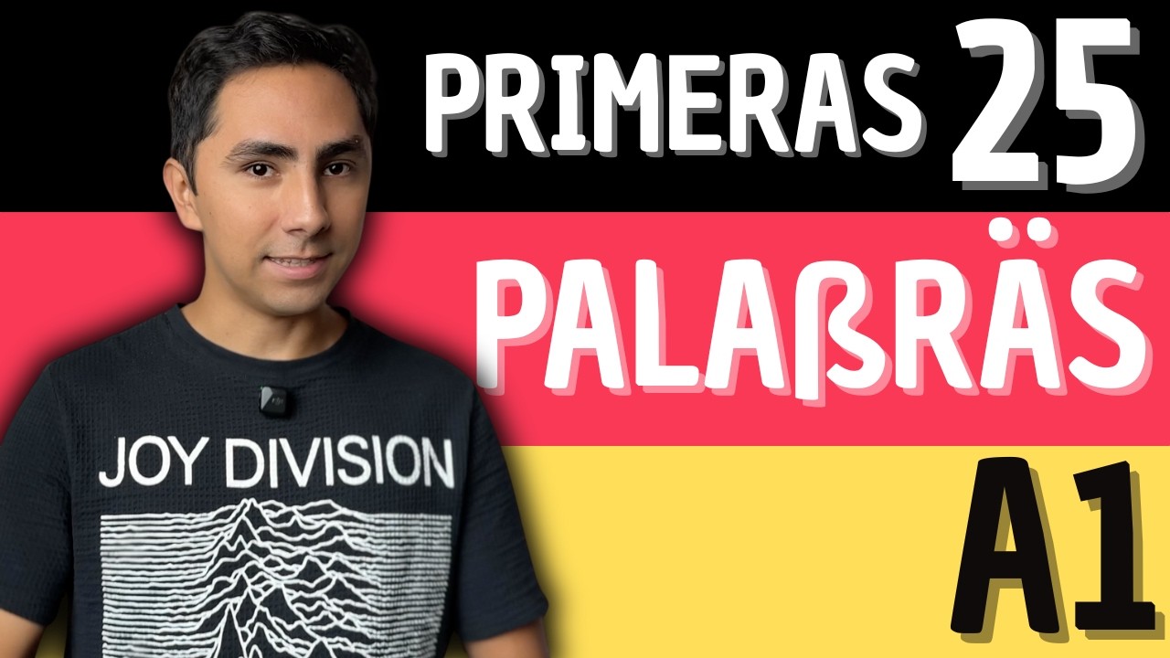 Tus Primeras 25 Frases en Alemán para principiantes A1 📗✍️ Aprender Alemán desde cero