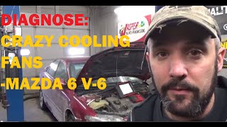 Diagnose: Mazda 6 V-6 Cooling Fan Problems