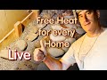 Free heat for every home recent innovations  optimizations in pebble style rocket mass heaters
