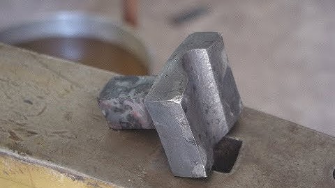 Forging a Round Swage