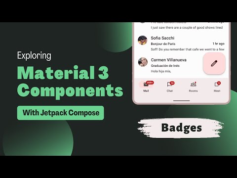 Mastering Badge in Jetpack Compose with Material Design 3 | Android Development | Kotlin | English