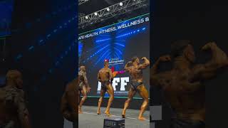 An amazing Classic Physique lineup on display at the Pre Judging of the