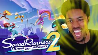 CalebCity playing SpeedRunners 2 - "I AM SPEEED!!!!"