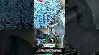 Precision Tensioning: Turnbuckle Manufacturing and Function in Action !! #innovation #tool