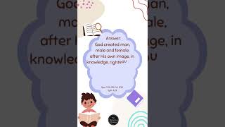 The Baptist Catechism for Kids Q 13 #shorts #christianhomeschool #reformed #catechism #christian