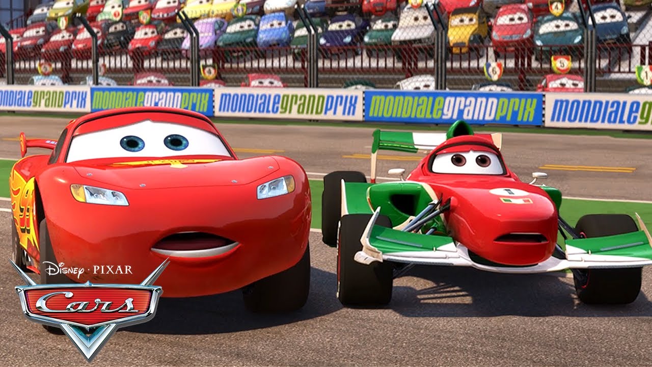 Lightning McQueen and Francesco Race in Italy | Pixar Cars - YouTube