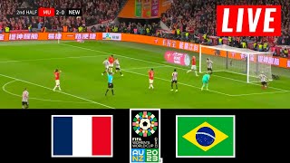 🔴LIVE : France Women vs Brazil Women | Fifa Women's World Cup 2023 | Pes 21 Gameplay