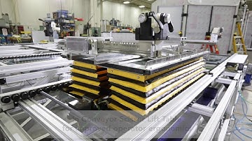 Large Custom Appliance Conveyor System for Assembly Automation