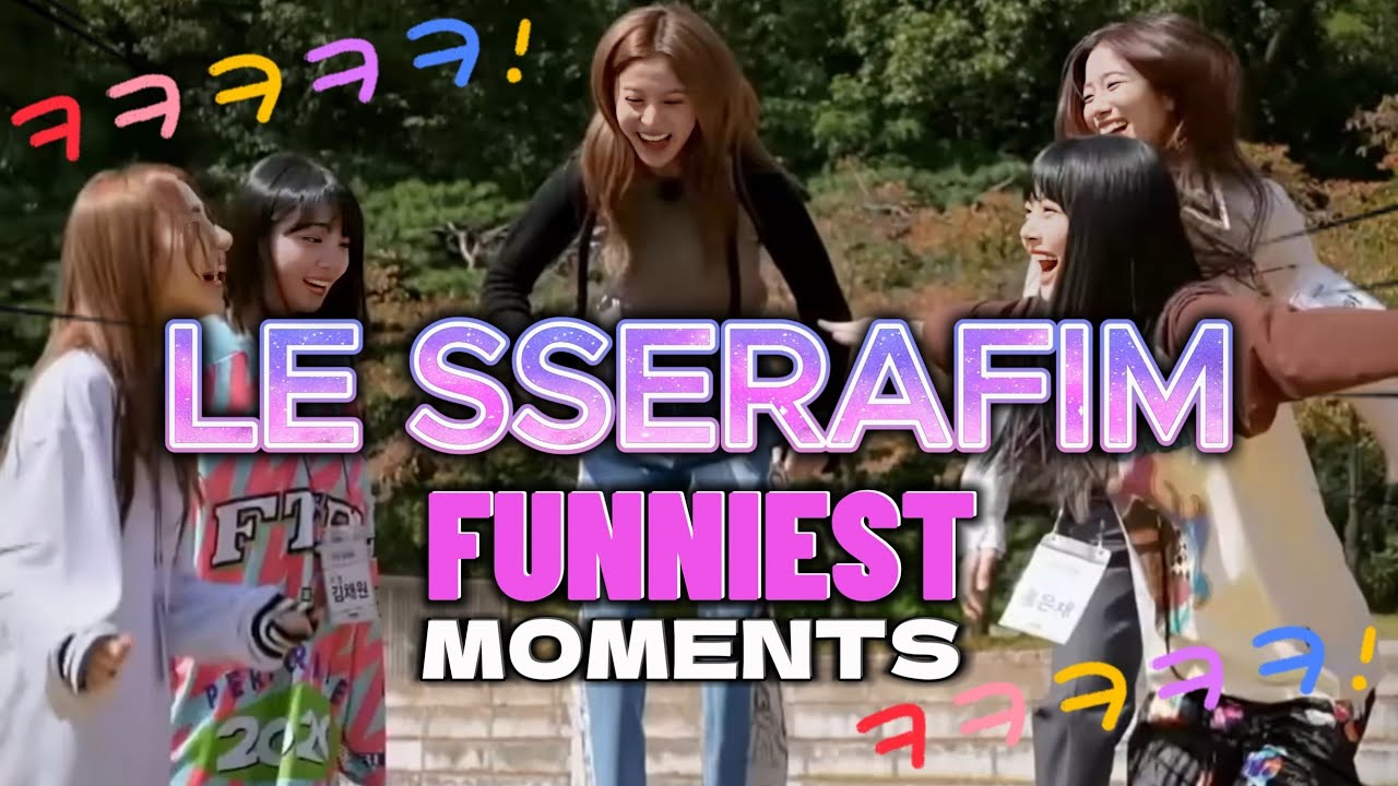 LE SSERAFIM in complete chaos for 30 minutes(LE SSERAFIM funny moments)