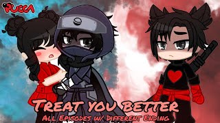 "Treat you better" || All Episodes || Pucca || Garucca vs Tobecca || Gacha Club Mini Movie