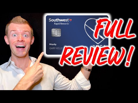 Southwest Rapid Rewards PRIORITY Credit Card Review!
