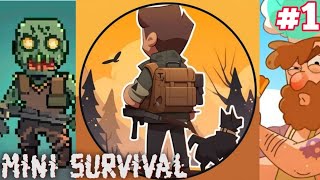 MINI SURVIVAL: ZOMBIE FIGHT - Ep.1 Gameplay | Android Apk #minisurvivalzombiefight #mini #zombies screenshot 4