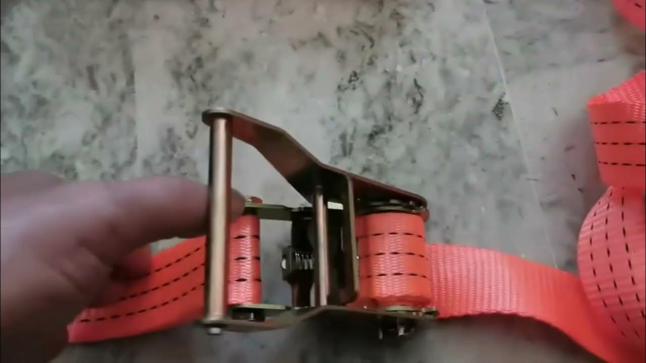 Sangle a Cliquet 2 x 2000 kg 6m Sangle Arrimage Sangles D