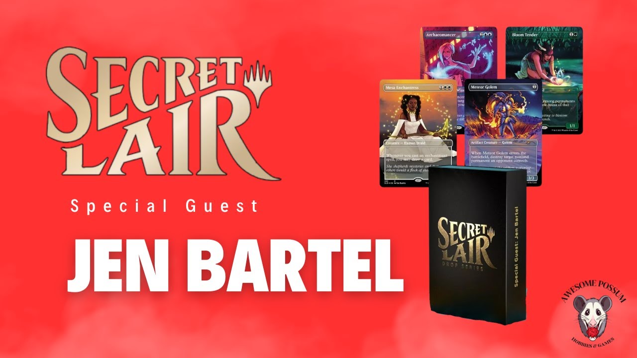 Special Guest: Jen Bartel Magic the Gathering Secret Lair Unboxing