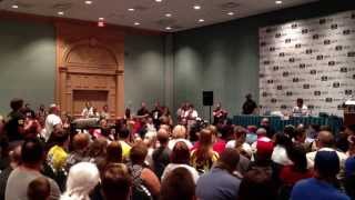 Bobby and CM Punk during Q & A at Chicago Comic Con