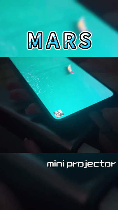 Watch What Happens When I Plug In This Mini Projector!