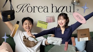 KOREA HAUL 2023 แกะถุงชอปปิงเกาหลี🥹🇰🇷 | jane.lalada