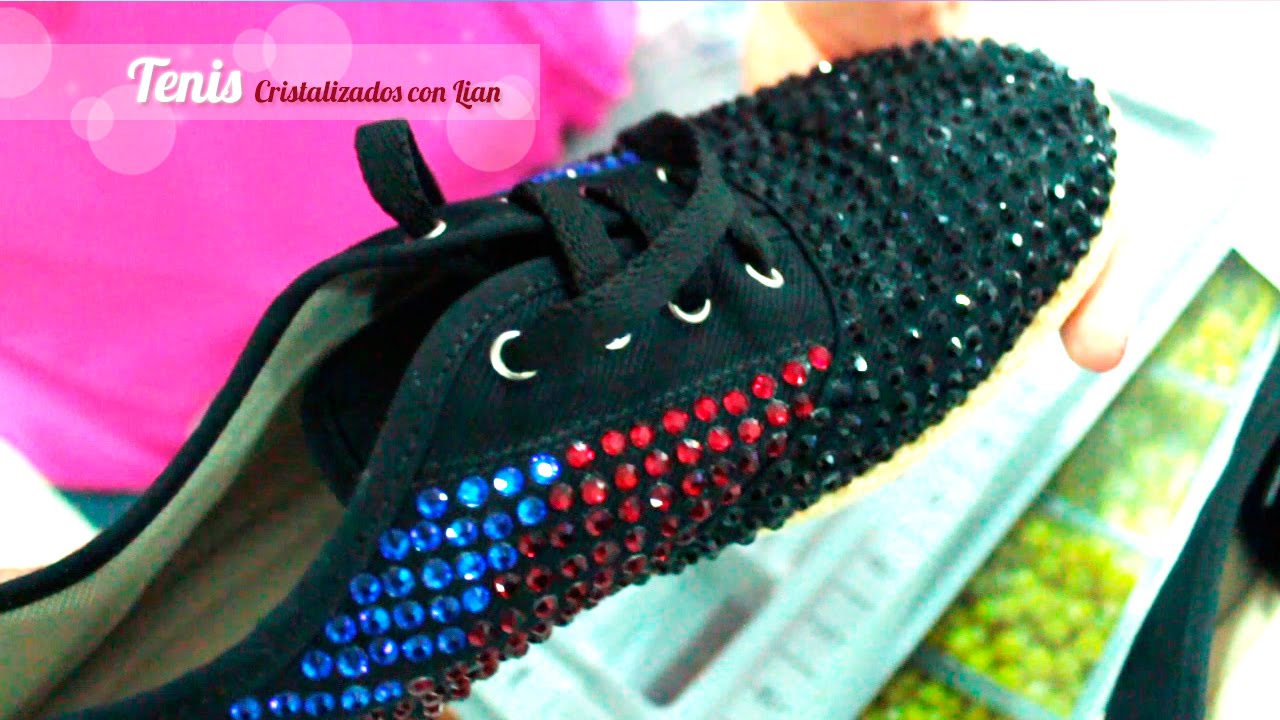 Como cristalizar unos tenis con Lian (ENGLISH CC)