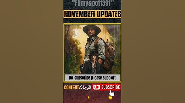 November is golden for tollywood #prabhas #pawanakalyan #ramcharan #alluarjun #maheshbabu #viral