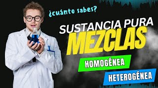 🎯🧪20-question exam on pure substances and homogeneous and heterogeneous mixtures. Test, quiz 🎯🧪20-question exam on pure substances and homogeneous and heterogeneous mixtures. Test, quiz