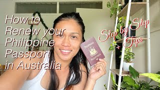 How to Renew your Philippine Passport in Australia | Step by Step + Tips