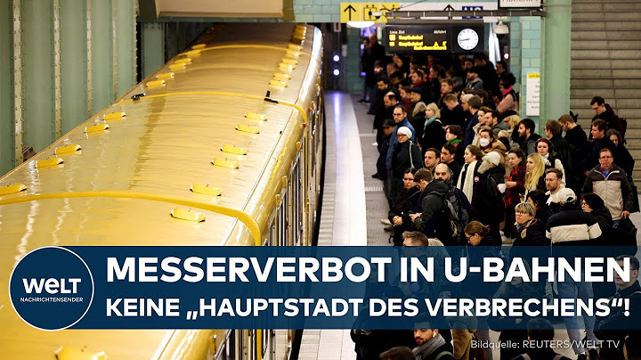 MESSERVERBOT BERLIN: Polizei darf im Nahverkehr kontrollieren – Bußgeld bis 10.000 Euro