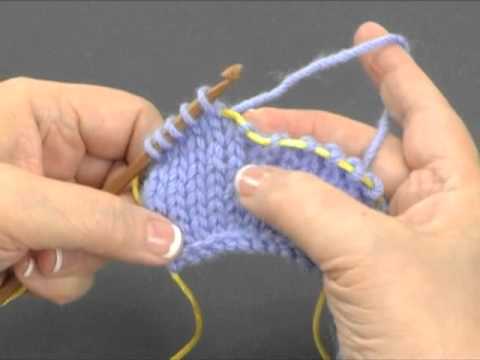 How to Knook: Knit 2 Together (Left Handed)