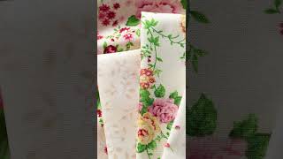 Shop Beautiful Garden Florals with Shabby Fabrics floralfabrics fabrictexture patchwork