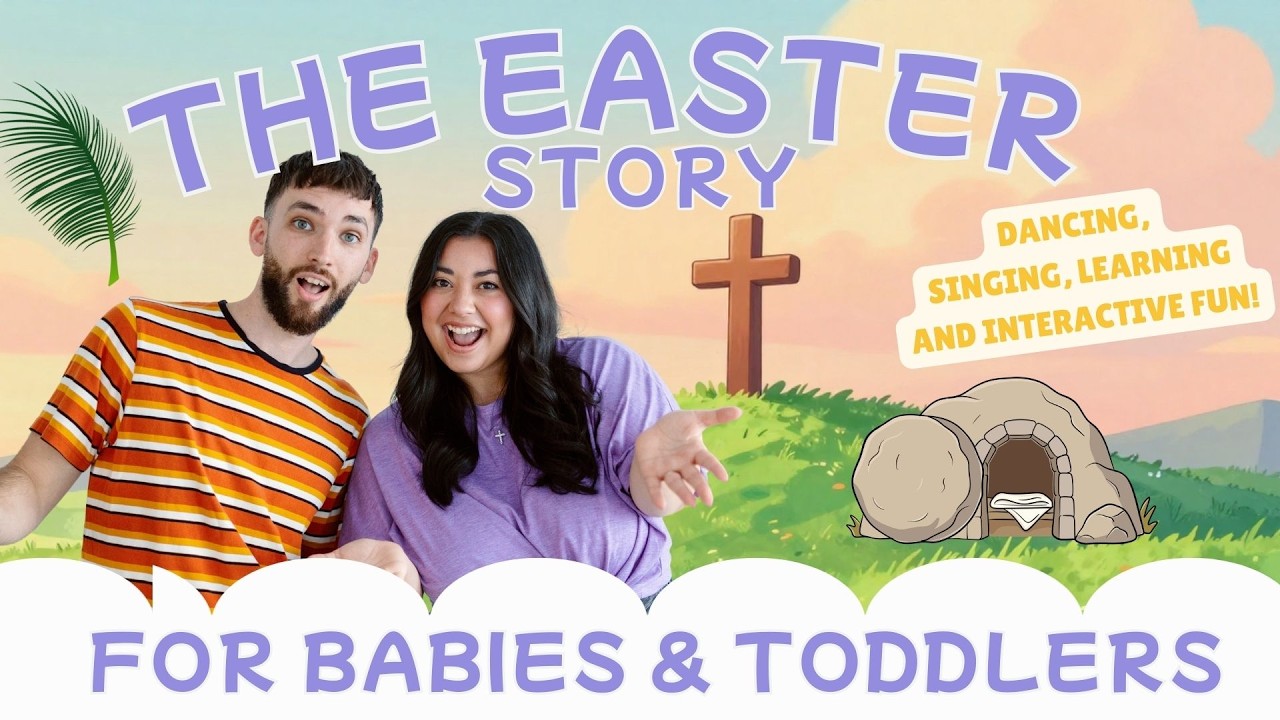 The Easter Story of Jesus | Bible Story for Babies And Toddlers | Christian Educational Videos