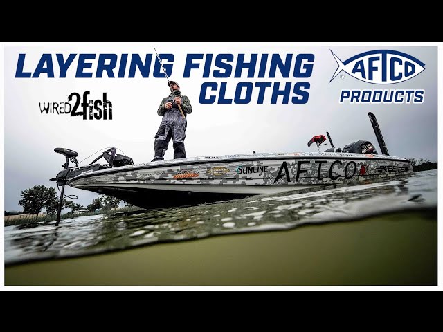 How to Layer Fishing Clothes  Drew Cook's AFTCO Guide 