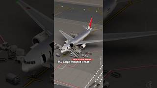 Polished JAL Cargo Boeing 767-300F JA632J at HKG in World of Airports 3.6.3 New Updates