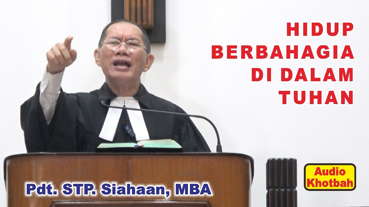 (AUDIO) Khotbah Pdt. STP. Siahaan, MBA, Mg 1 Feb 26, 