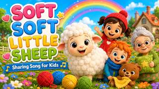 Soft Soft Little Sheep 🐑 | Sharing Song for Kids | Nursery Rhyme for Toddlers screenshot 5
