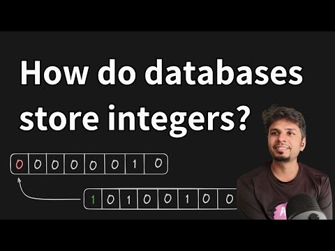 How databases store