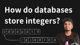 How databases store and transmit integers efficiently using varint encoding