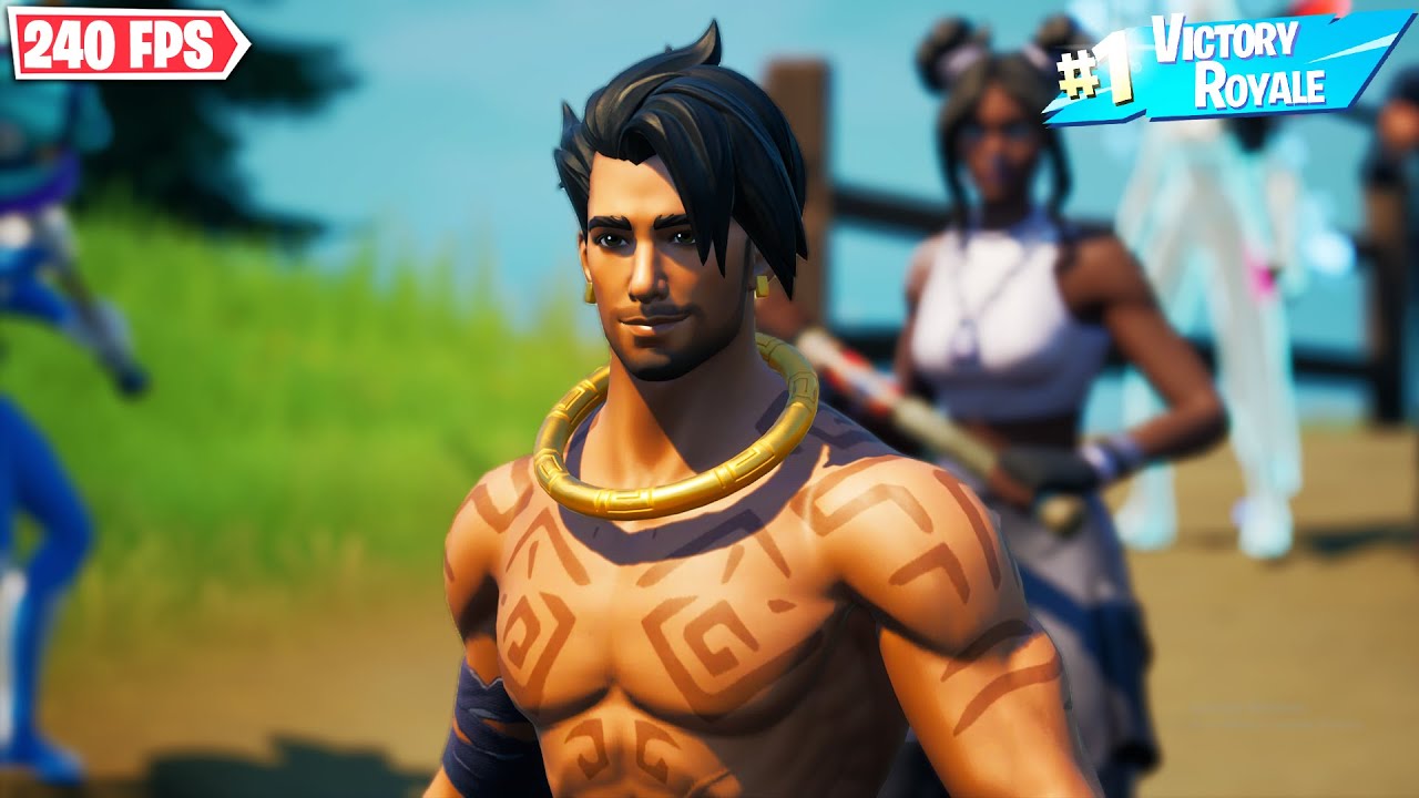 Tier 50 - "RAZ" Skin Gameplay / Solo Win Aggressive Gameplay + HANDCAM (Fortnite Season 6)