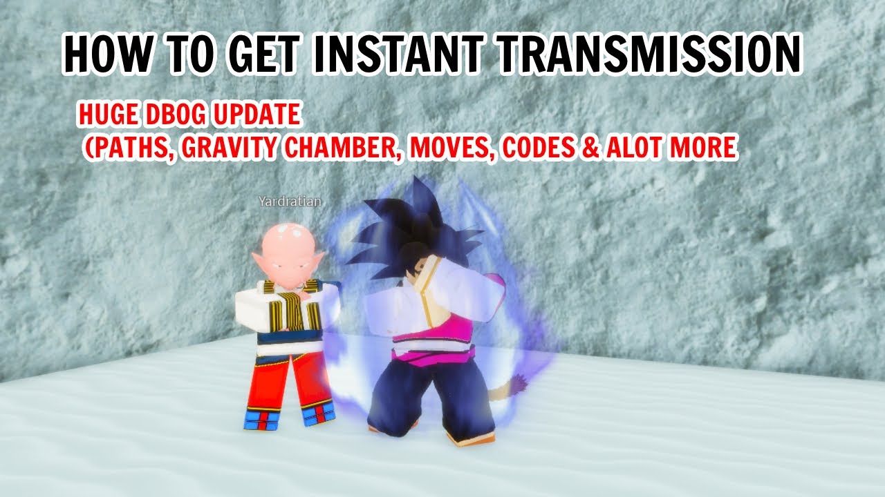HOW TO GET INSTANT TRANSMISSION (NEW MOVES, CODES & MORE) | DragonBall Generations